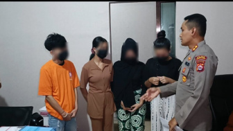 Tampang 4 Selebgram di Banten Ditangkap Polisi Gegara Promosikan Judi Online