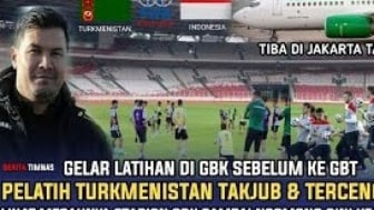 Anggap Idonesia Negara Miskin, Pelatih Turkmenistan Kaget dengan Megahnya GBK, Benarkah?