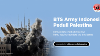 Top! BTS Army Indonesia Kumpulkan Donasi Hampir Rp1 Miliar untuk Rakyat Palestina