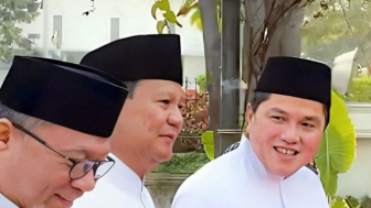 Sedih! Gibran Selangkah Lagi Jadi Cawapres Prabowo, Erick Thohir: Demi Cinta, Harus Banyak Bersabar