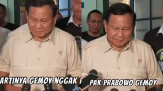 Ditanya Arti Gemoy, Jawaban Prabowo Subianto Bikin Gemas Warganet: Cipung Versi Tua