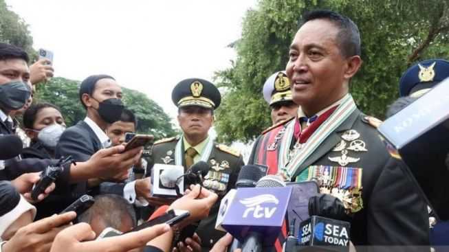 Usai Pensiun Jadi Panglima TNI, Andika Perkasa Bakal Masuk Kabinet Jokowi? Pengamat: Pas Kayaknya Jadi Menhan