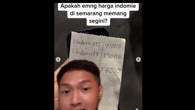 Makan Mie Instan di Warung Pinggir Jalan di Semarang, Pria Ini Syok Harus Bayar Rp 76 Ribu, Respons Netizen Tak Terduga