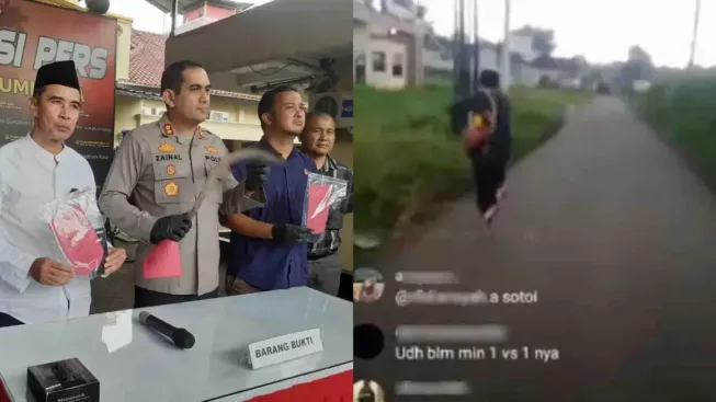 Pelajar SMP di Sukabumi Tewas Dibacok, Pelaku Ajak Duel Hingga Live IG saat Kejadian