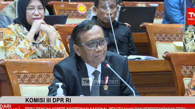 Mahfud MD: Sering di DPR Ini Aneh Kadangkala Marah-Marah, Tidak Tahunya Markus Dia