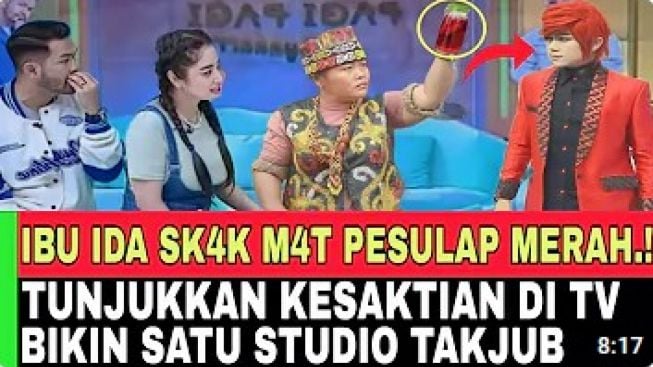 CEK FAKTA: Ida Dayak Skak Mat Pesulap Merah Hingga Tunjukkan Kesaktian di TV, Satu Studio Dibuat Takjub