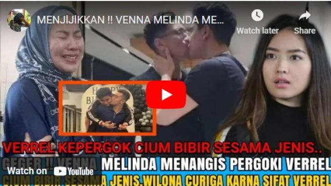 CEK FAKTA: Verrel Bramasta Kepergok Ciuman Sesama Jenis, Ternyata Natasha Wilona Sudah Curiga