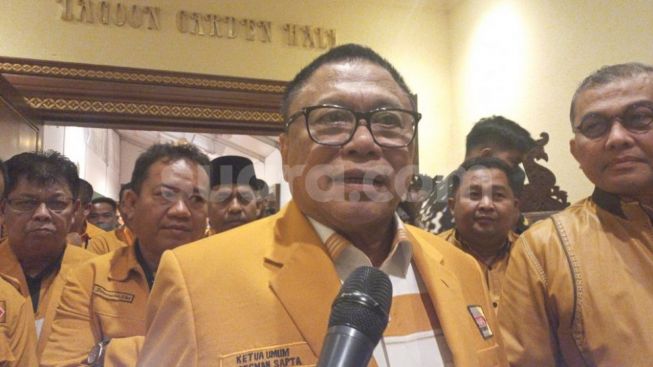 Hanura Dukung Ganjar, OSO: Bukan Saya yang Putuskan, Keputusan Kader dan Pengurus