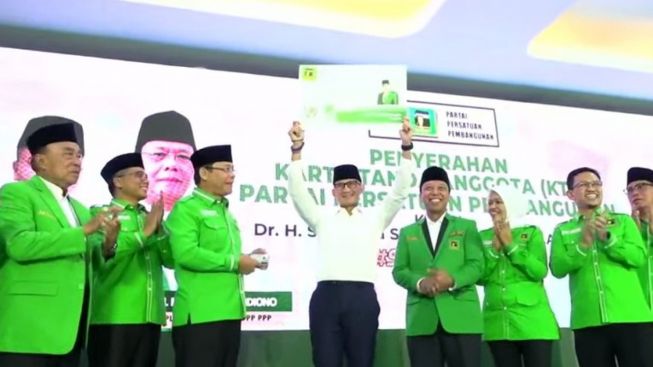 Gabung PPP, Sandiaga Uno Tak Ingin Paksakan Diri Dipilih Jadi Cawapres Ganjar