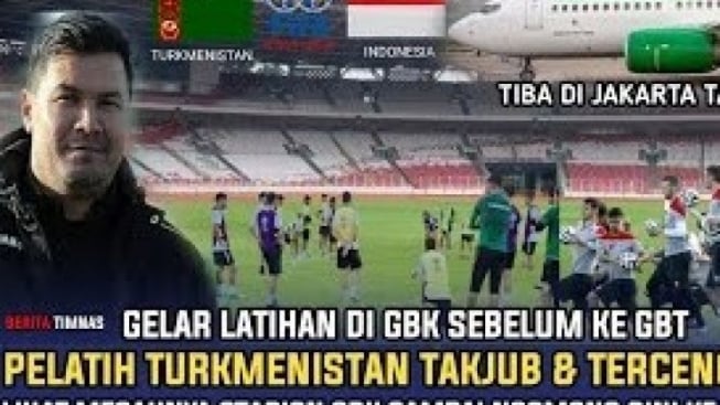 Anggap Idonesia Negara Miskin, Pelatih Turkmenistan Kaget dengan Megahnya GBK, Benarkah?