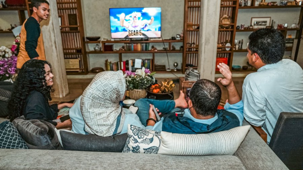 Prabowo dan Anies Nonton One Piece