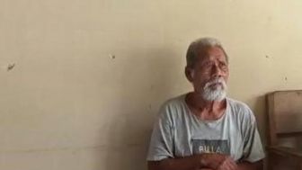 Begini Tampang Kakek 65 Tahun Telantar di Lombok Bawa Uang Rp43 juta