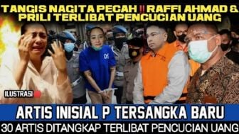 CEK FAKTA: Nagita Slavina Histeris Saksikan Raffi Ahmad dan 30 Artis Ditangkap KPK