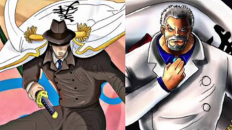 Link dan Spoiler One Piece Chapter 1081, Bogard Si Tangan Kanan Garp Turun Gunung Tantang Kurohige Duel