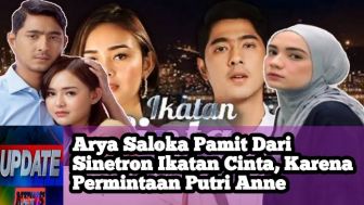 CEK FAKTA: Tak Kuat Didesak Putri Anne, Arya Saloka Pilih Keluar dari Sinetron Ikatan Cinta?