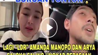 CEK FAKTA: Karena LDR, Amanda Manopo dan Arya Saloka Ungkap Rasa Kangen Lewat Video Call?