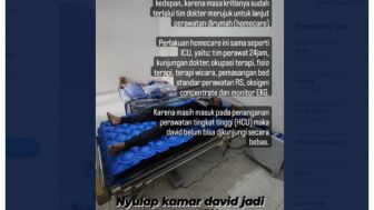 David Ozora Kini Menjalani Homecare yang Biayanya Rp1 Miliar, Intip Perlakuan yang Didapatkan