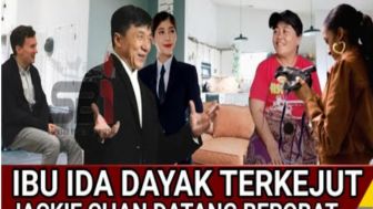 CEK FAKTA: Terjatuh dan Alami Patah Tulang, Jackie Chan Datangi Ibu Ida Dayak Minta Diobati, Benarkah?