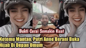 CEK FAKTA: Putri Anne Ketemu Mantan hingga Lepas Hijab, Pertanda Kuat Cerai dengan Arya Saloka?