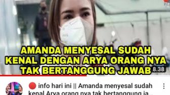 CEK FAKTA: Amanda Manopo Menyesal Mengenal Arya Saloka yang Tak Mau Bertanggung Jawab, Benarkah?