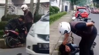 Viral Seorang Pengendara di Cimahi Dipukuli hingga Kejang, Padahal Sudah Minta Maaf hingga Menangis