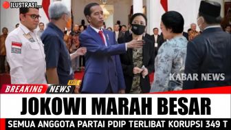CEK FAKTA: Seluruh Anggota PDIP Terlibat Korupsi Rp349 Triliun Picu Kemarahan Jokowi