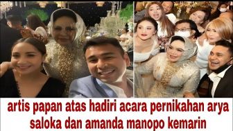 CEK FAKTA: Deretan Artis Papan Atas Hadiri Pernikahan Amanda Manopo dan Arya Saloka Kemarin