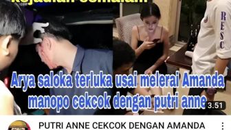CEK FAKTA: Arya Saloka Terluka! Usai Melerai Amanda Manopo Cekcok dengan Putri Anne