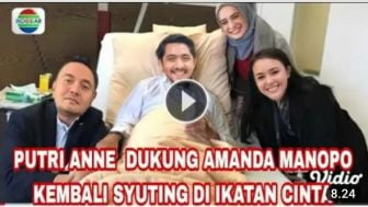 CEK FAKTA: Putri Anne Dukung Amanda Manopo Kembali Syuting di Ikatan Cinta