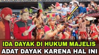 CEK FAKTA: Ibu Ida Dayak Dihukum Majelis Adat Dayak Karena Lakukan Hal Terlarang, Benarkah?