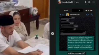 Cekcok dengan Pasangan, Nikita Mirzani Dicerai Lewat WhatsApp