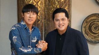 Shin Tae Yong Lengser? Erick Thohir Singgung Sosok Pelatih Baru: Ada Kejutan di bulan..