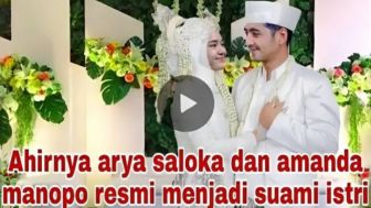 CEK FAKTA: Video Pernikahan Amanda Manopo dengan Arya Saloka Tersebar, Kini Sah Jadi Suami Istri