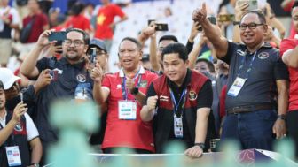 Saksikan Timnas Indonesia U-22 Lawan Vietnam, Wakil Ketua Umum PSSI Zainudin Amali: Saya Sangat Tegang dan Stres