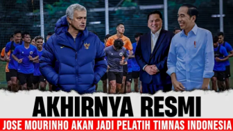 CEK FAKTA: Breaking News! PSSI Resmi Tunjuk Jose Mourinho Jadi Pelatih Timnas Indonesia