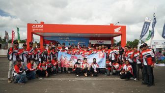 Komunitas HALO Ramaikan Pameran Honda di MXGP Selaparang Lombok