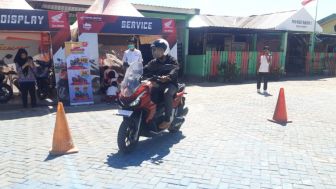 Kampanye Safety Riding Hadir di Roadshow Honda Kompak