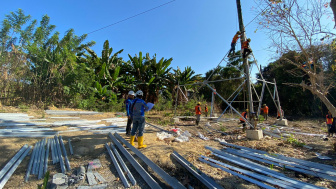 Masuki Tahapan Pemasangan Struktur Baja Tower, SUTT PLN Siap Perkuat Sistem Labuhan Bajo