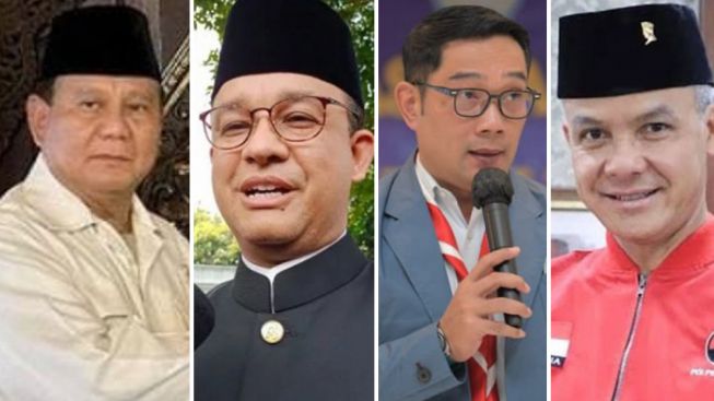 Survei Capres Maret 2023: Anies Naik, Prabowo Merosot, Ganjar-Ridwan Kamil Peringkat Berapa?