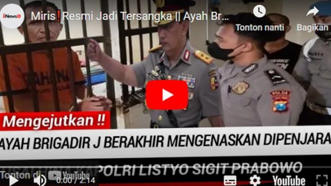 Beredar Hoaks Ayah Brigadir J Resmi Tersangka dan Ditahan usai Hina Kapolri Listyo Sigit Prabowo