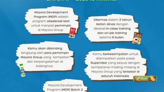 Kesempatan emas PT Mayora Indah Tbk tengah Membuka Lowongan Kerja loh, Buruan Daftar!