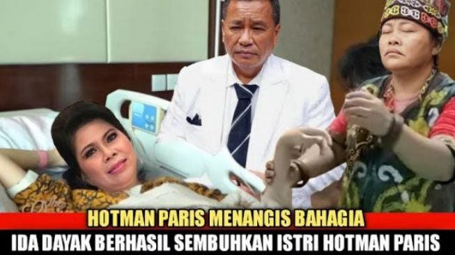 CEK FAKTA: Kasih Tebusan Rp10 Miliar, Hotman Paris Menangis karena Ida Dayak Berhasil Sembuhkan Penyakit Istrinya, Benarkah?