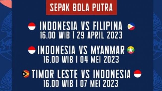 Timnas Indonesia U-22 Gagal Dapat Lawan Ujicoba, Berikut Jadwal Babak Penyisihan Grup A SEA Games 2023