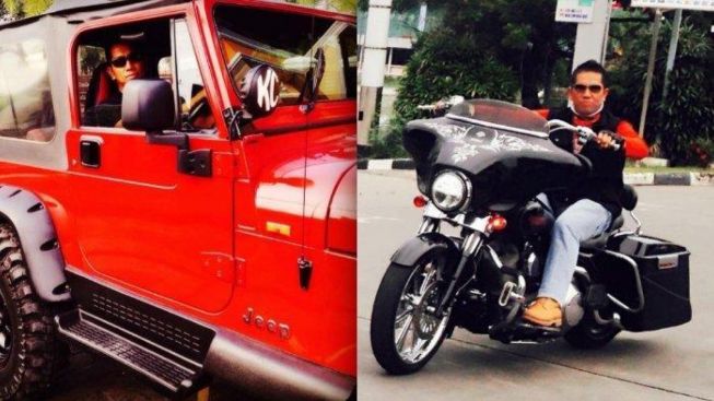 Berlagak Jagoan, Ternyata Rubicon dan Harley Milik Achiruddin Hasibuan Belum Terlaporkan