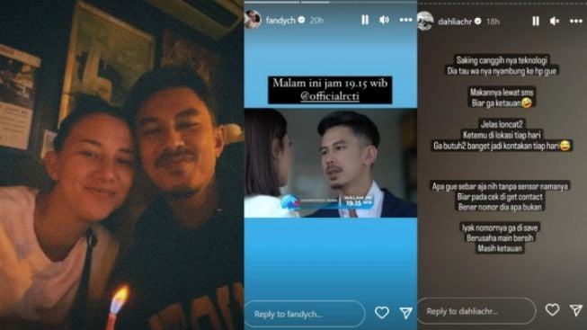 Bungkam Soal Isu Perselingkuhan, Fandy Christian Justru Kian Berani Promosi Adegannya dengan Andi Annisa