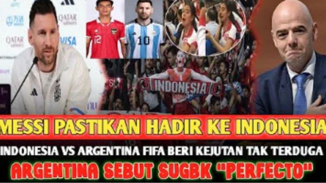 CEK FAKTA: Kebangitan Macan Asia Melawan Argentina, Pastikan Lionel Messi Hadir