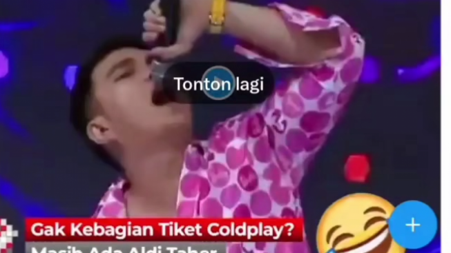 Jangan Sedih, Sandiaga Uno Ajak Netizen yang Tak Kebagian Tiket Coldplay untuk Nonton Aldi Taher