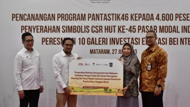 Industri Jasa Keuangan Ikut Keroyok Masalah Anak Tumbuh Kerdil di NTB