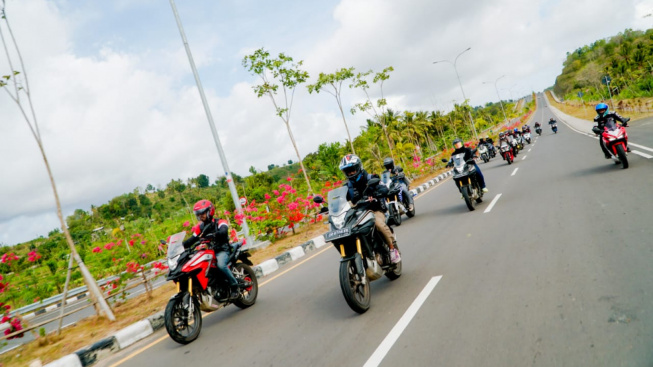 Keseruan Touring 360, Kado Spesial Komunitas HALO di Hari Kemerdekaan