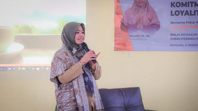 Disperin NTB Datangkan Motivator Nasional Motivasi Pelaku IKM